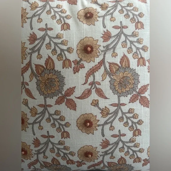 Floral Throw Pillow - Picture 4 of 6